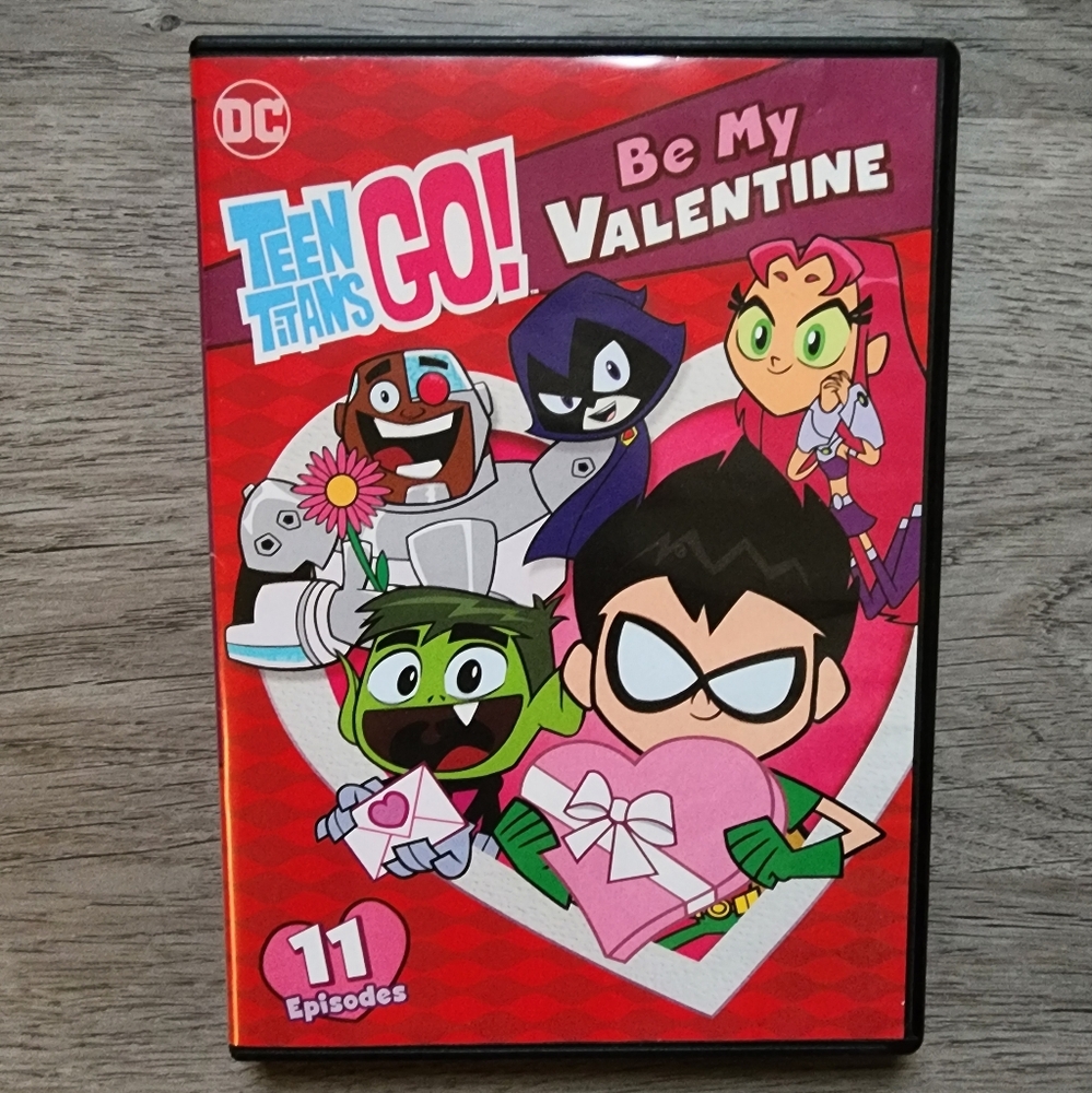 Teen Titans Go! Be My Valentine DVD DC Comics Children's Animated TV Show Series